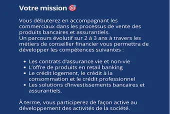 Recrutement image analyste financier